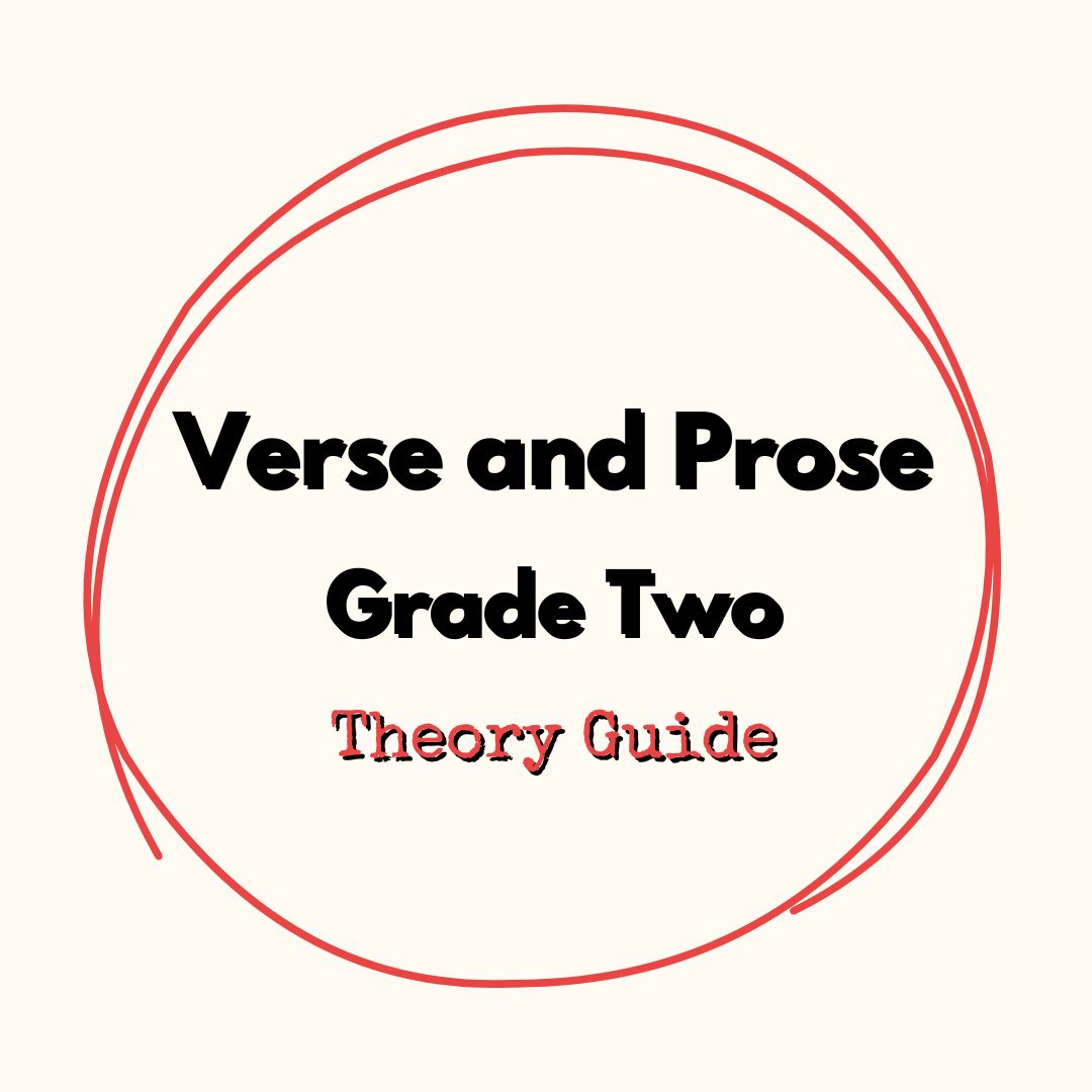 Verse and Prose Grade Two Theory Guide