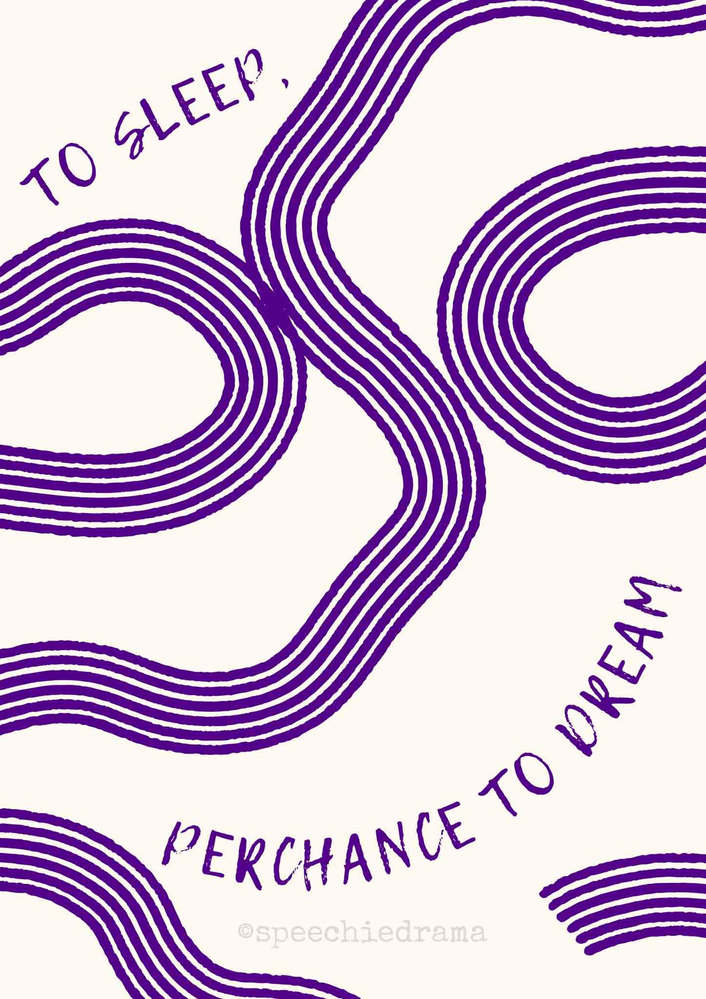 'To Sleep, Perchance To Dream' Poster